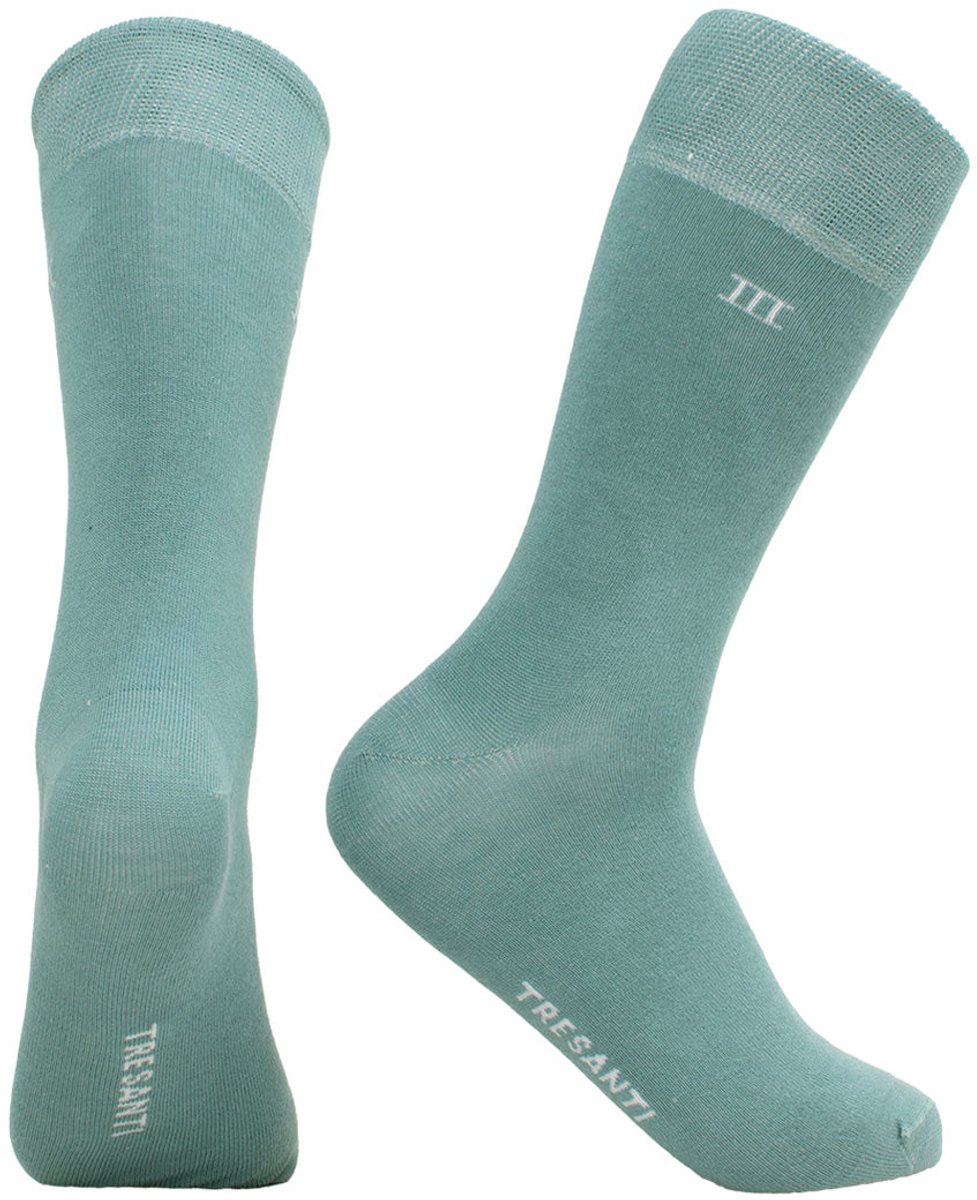 TRESANTI | ZICO I Bamboo sokken | turquoise | Size 39/42