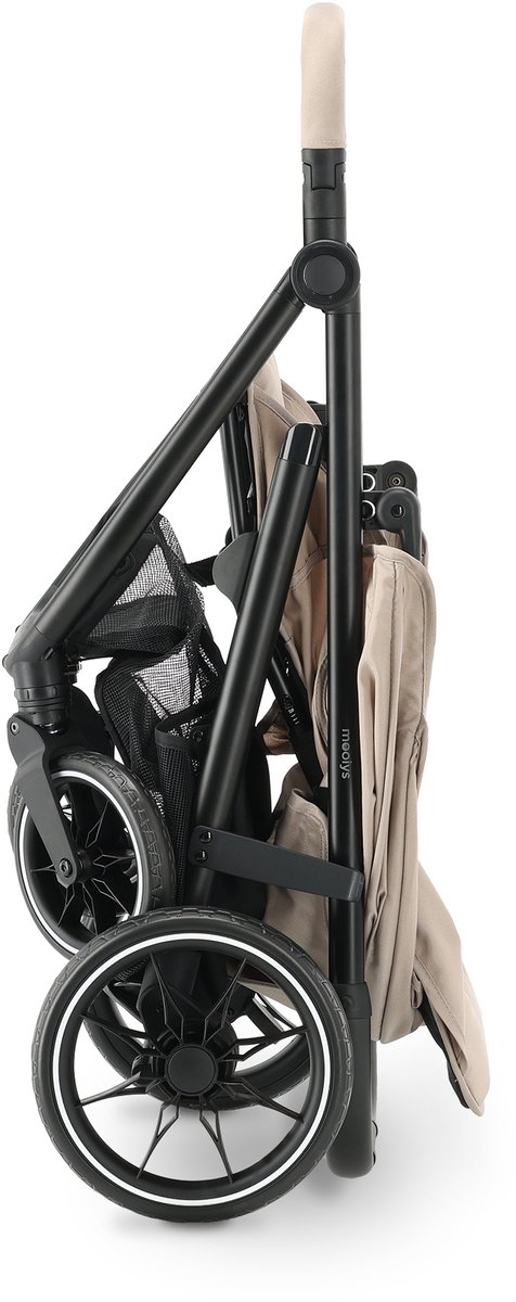 Mooiys Maxi Buggy Inklapbaar - Lichtgewicht Kinderbuggy - Nougat — cadeau in Cadeau-ideeën - foto 3