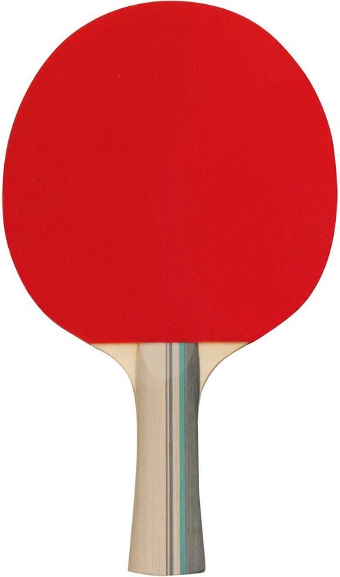 Raquette de tennis de table - 2 étoiles - rouge / noir | bol.com