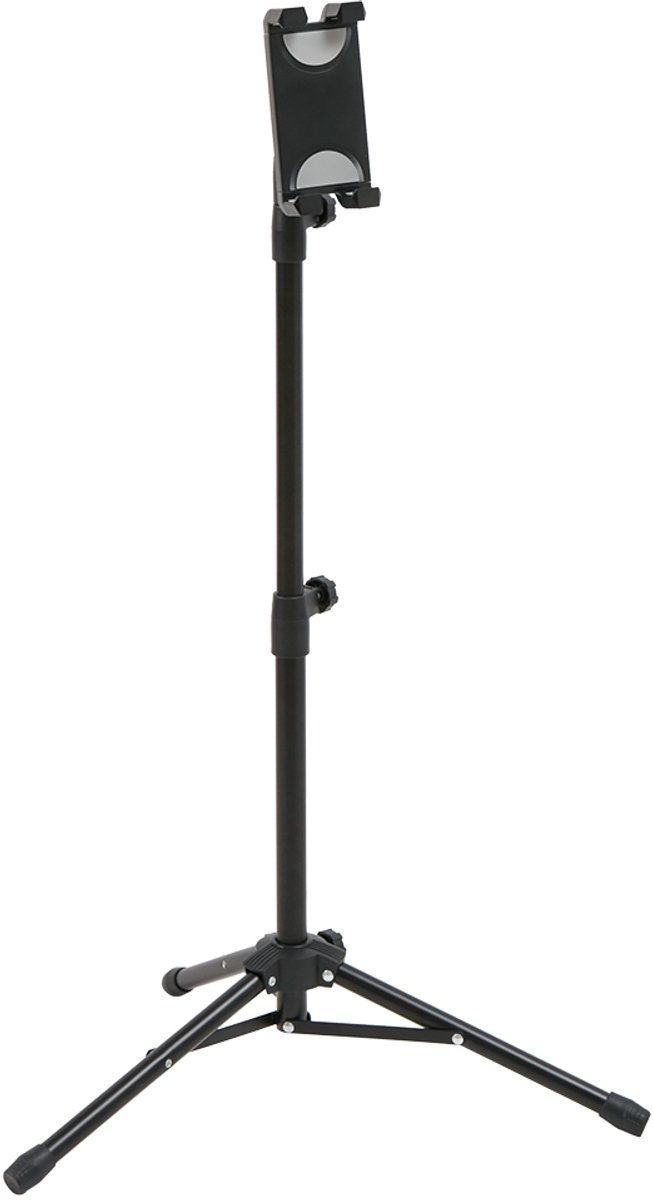 unho Driepoot Tablet Vloerstandaard - Draagbare Telefoon Driepoot Standaard - In Hoogte Verstelbaar Vernieuwd 360° - Houder voor Ipad Pro 12.9 Air Mini Alle Telefoons en Tablets binnen 4.5-12.9 Inch