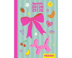 MEIDEN Schoolagenda - Schoolagenda 2025-2026 - Agenda 2025-2026 - Schoolspullen - Meisjes - Meisje - Cadeau - Kinderen - BFF - Organizer - School Spullen - Schoolagenda's - Planner - 2025 - 2026 - Knutselen Meisjes - Meisjes Speelgoed