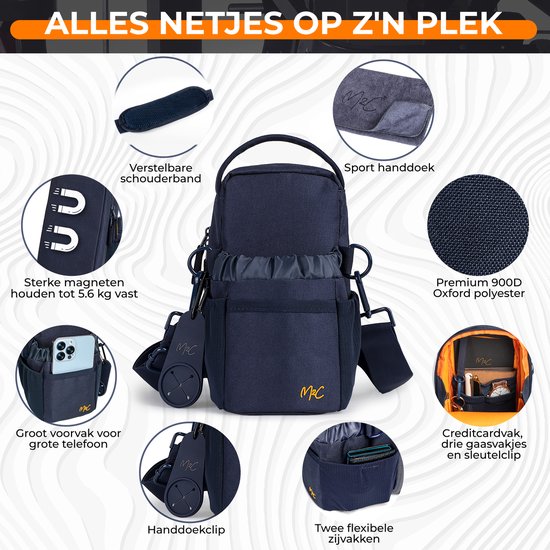 Magnetic Bag Company - Alça de garrafa para homens e mulheres | Bolsa