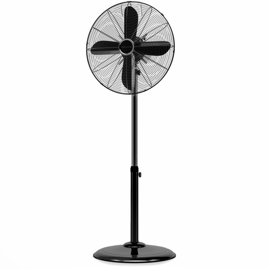 Vloerventilator 40 cm ProfiCare VL 3064 MS – Statiefventilator met 3 snelheden, zwenkfunctie, verstelbaar, stil, metaal