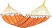 Hangmat Eénpersoons 'Relax' Orange (Oranje) | Bijpasende opbergtas | 120 KG | Handgemaakt in Colombia | 1% For The Planet | Tropilex