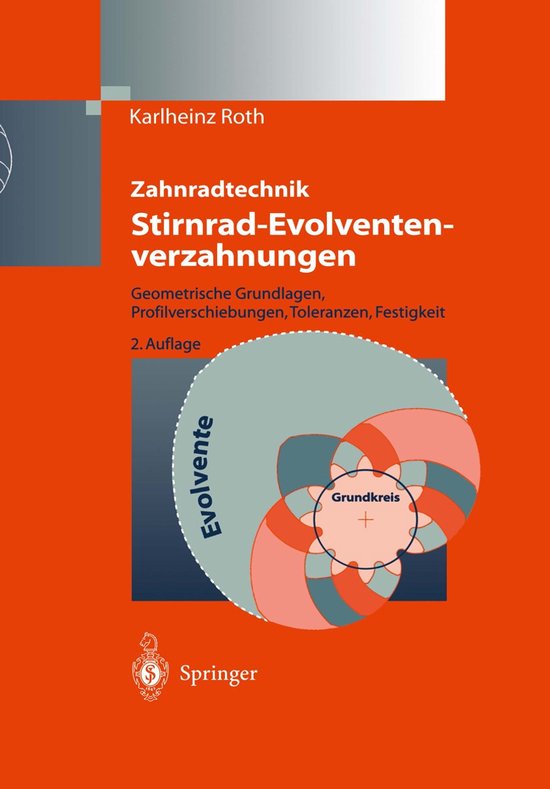 Zahnradtechnik. Stirnrad-Evolventenverzahnungen - cover