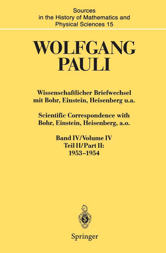 Wissenschaftlicher Briefwechsel Mit Bohr, Einstein, Heisenbe ... - cover