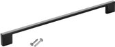 SOTECH meubelgreep BLACKLINE XII BA 256 mm zwart mat aluminium (lengte 288 mm, breedte 9 mm, hoogte 28 mm) kastdeurgreep beugelgreep