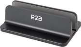 R2B Laptophouder geschikt voor laptops en tablets - Model Oss - Zwart - Laptop standaard - Houder - Verhoger - Geschikt Voor iPad / tablet standaard