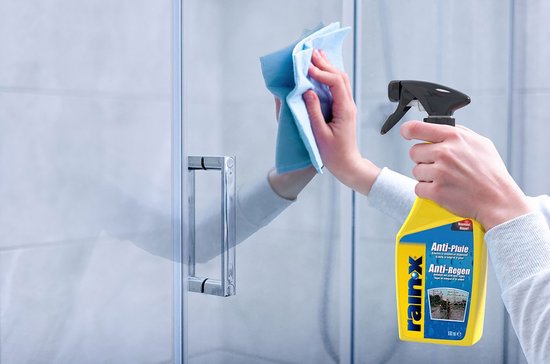 Rain-X Anti-Regenspray Glasreiniger 500ml – Reiniging & Bescherming in één – Regen Parelt Direct Af – Voor Alle Glasoppervlakken