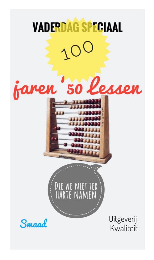 VADERDAG SPECIAAL; 100 JAREN ‘50 LESSEN (die we niet ter h ... - cover