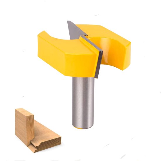 1 stuk - Frees - Hout Groeffrees Vlakfrees - oppervlakte reiniging frees - sleuvenfrees houtbewerking frees - hardmetalen reiniging frees - houtbewerking frees - houtbewerkingsgereedschap-8*57mm