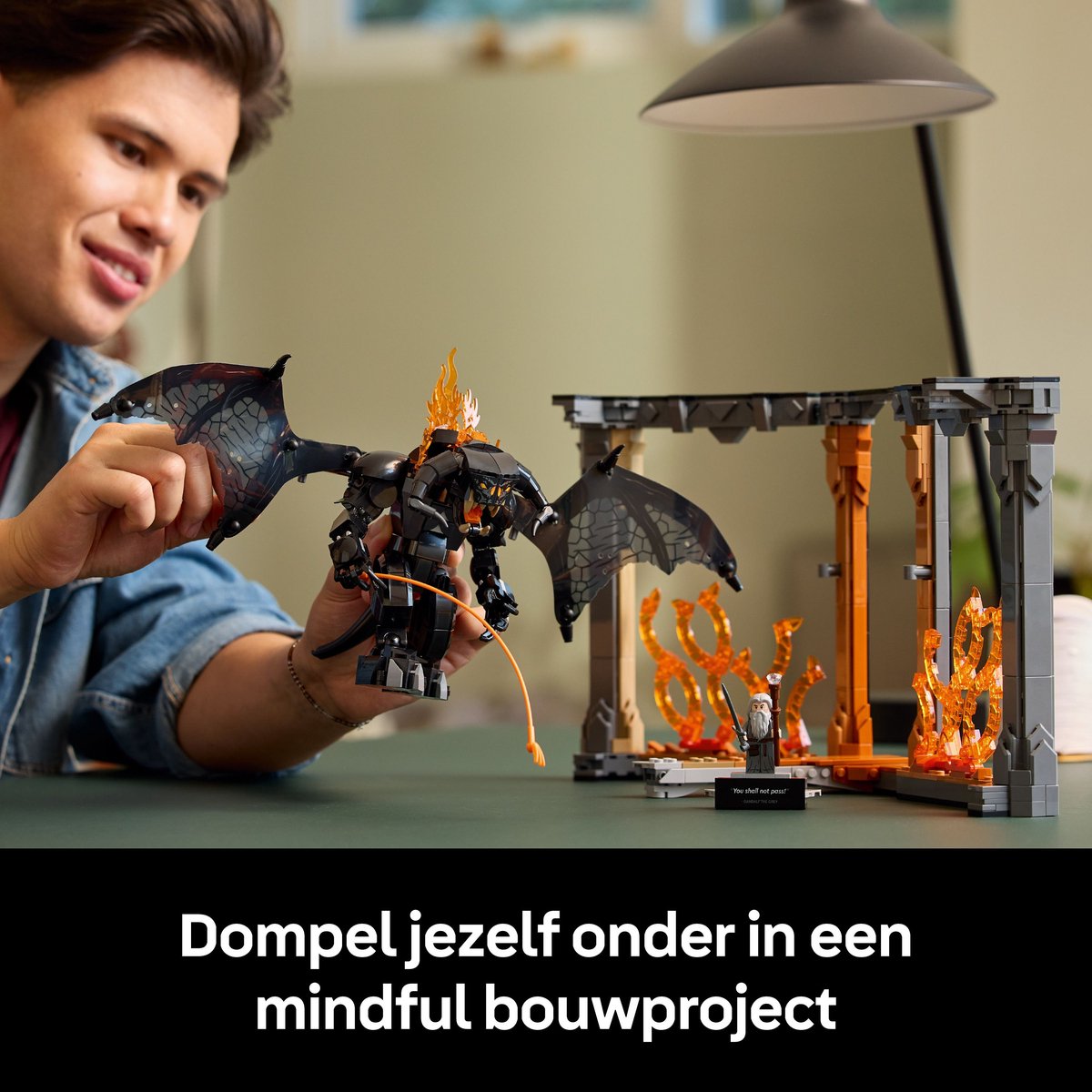 LEGO Icons Boekensteun: The Lord of the Rings – Balrog Set - 10367 – foto 6