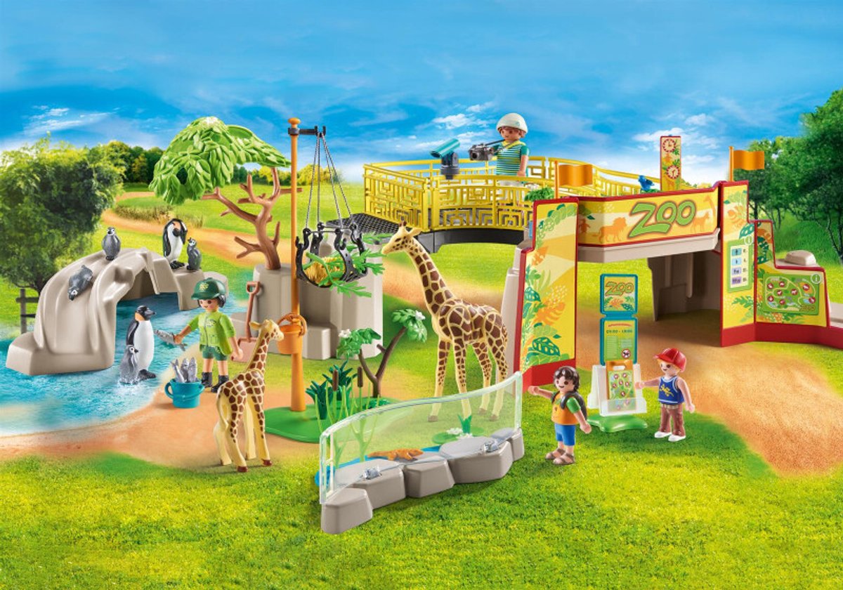 PLAYMOBIL Family Fun PROMO Avontuurlijke dierentuin - 71190 — afbeelding 12