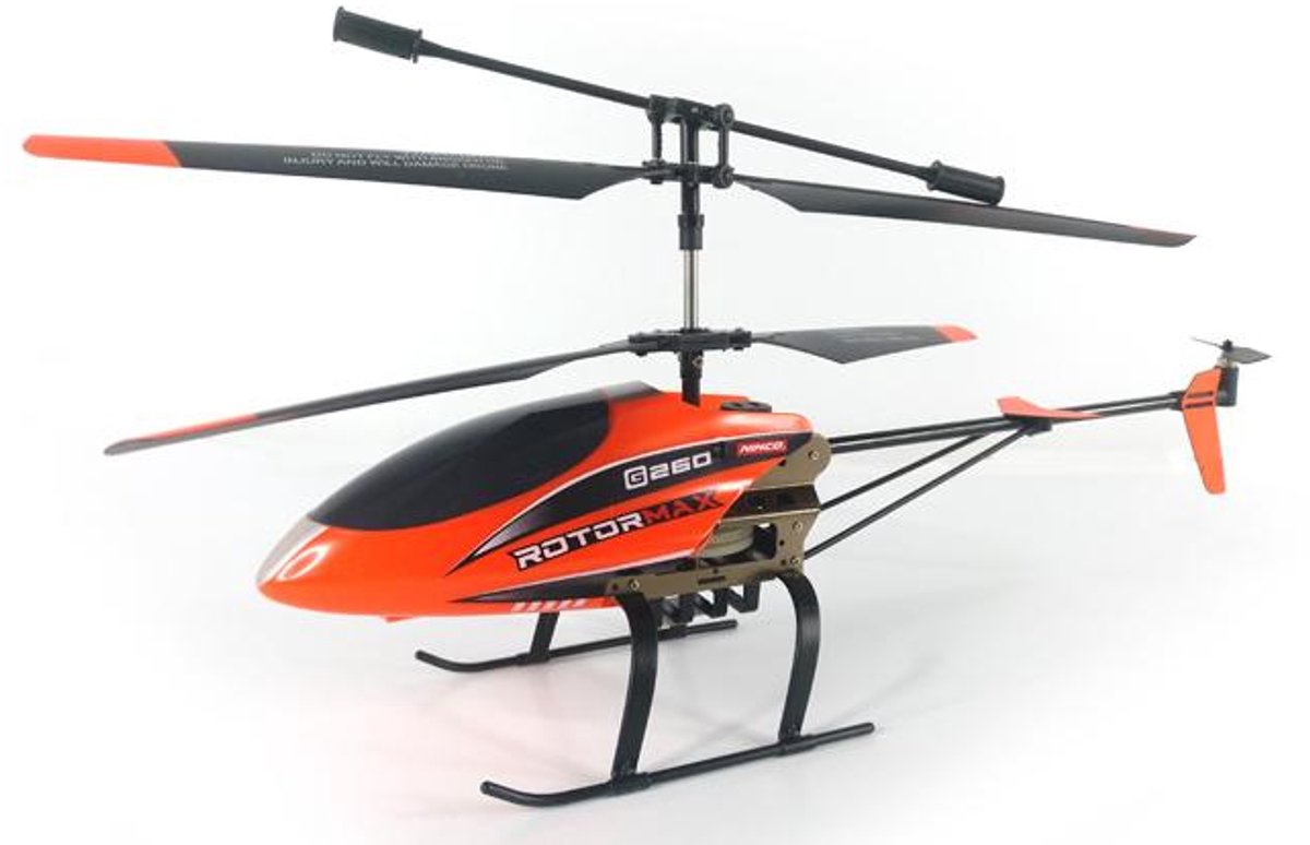 Ninco Helikopter Rc Rotormax Jongens 38 Cm Rood 2-delig