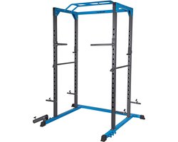 THUNDER GATE Power Rack – Multifunctioneel Squat Rack met Optrekstang voor Home Gym en Krachttraining – Verstelbare J-Hooks – Fitness Rack tot 200 kg