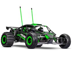 Traxxas Funco Pro Scale Replica Groen Brushless RC auto Elektro Sand Buggy Voorwielaandrijving RTR 2,4 GHz