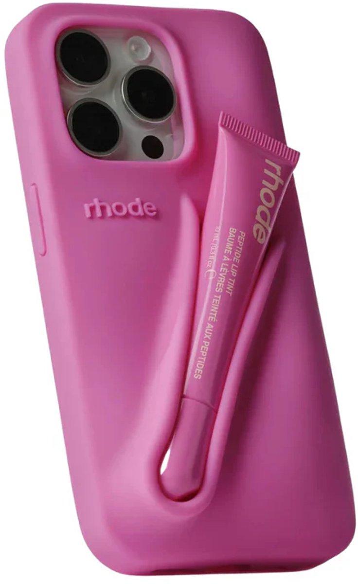 iPhoneアクセサリー rhode skin iPhone case 14 Pro Salty Tan Obudowa-Etui-Rhode-Lip-Case-