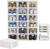 10x Schoenendozen Van Kraftpapier Met Venster: Stapelbaar, Stevig En Superhandig