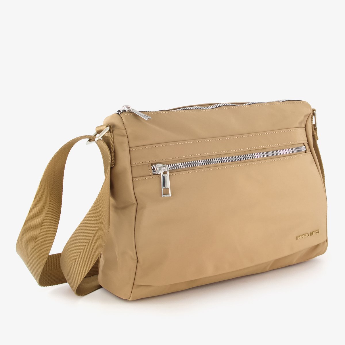 Renato Lucci dames schoudertas beige
