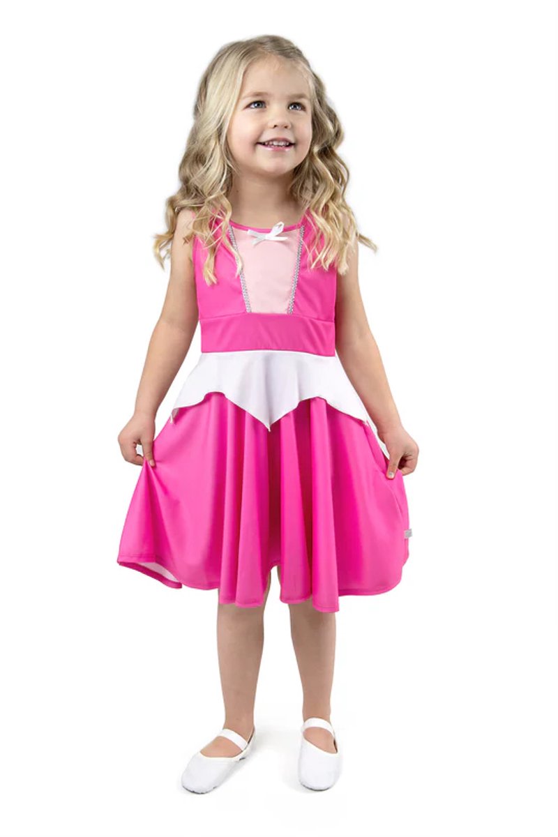 Little Adventures - Sleeping Beauty twirl jurk – Maat M (110-122)