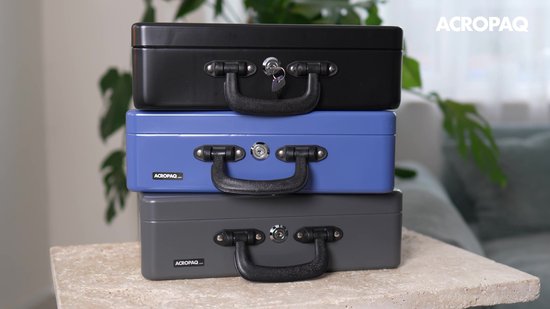 Geldcassette Met 3 Bankbiljetten- En 3 Muntenvakken Voor Een Georganiseerde Kas
