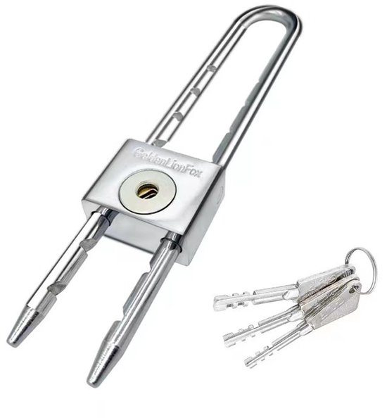Hangslot - Overvalslot - Slot - Hangslot Met Lang beugel - Sleutelslot