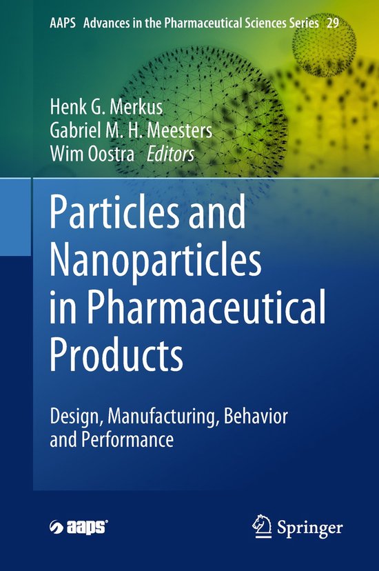 Particles and Nanoparticles in Pharmaceutical Products - cover