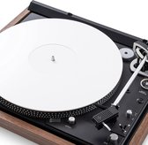 Platenspeler Slipmat Wit – Acryl – 12 Inch - Antistatisch - Betere Geluidskwaliteit - LP / Vinyl / Turntable / Draaitafel Mat