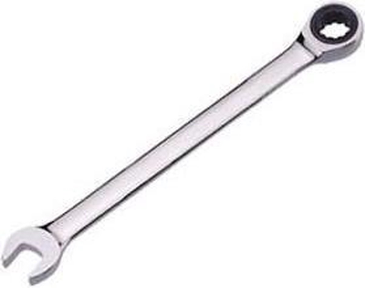 IceToolz Ratelring-steeksleutel 11mm - Cr-V Staal - Ratelontgrendeling 5°