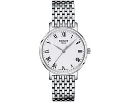 Tissot Everytime T1432101103300 Horloge - Staal - Zilverkleurig - Ø 34 mm