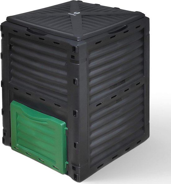 Roterend Tuincompostbak SucceBuy 70 L, Laadvermogen 20 kg, voor