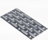 GB Spijkerplaat sendzimir verzinkt 75 x 150 mm 072530 (Prijs per 25 stuks)