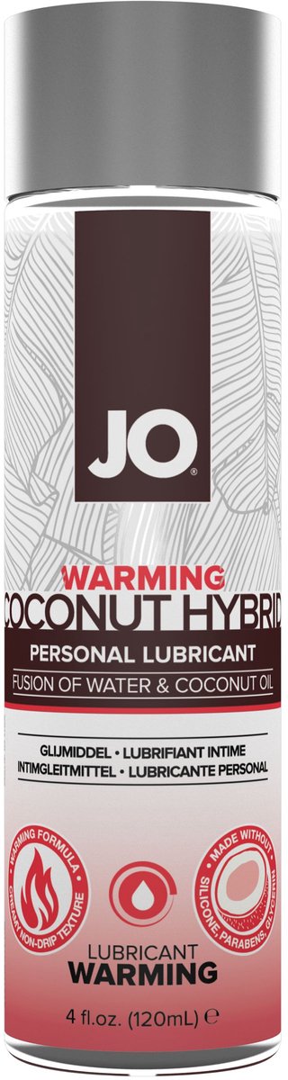 Goedkoopste System JO - Coconut Hybride Glijmiddel Warming 120 ml