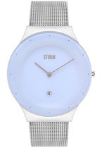 Storm horloge - Terelo Ice Blue- Unisex Horloge - Milanese band- Ijs Blauwe wijzerplaat