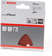 Bosch Schuurvel delta wood and paint K40 blister van 5 vellen