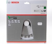 Bosch Cirkelzaagblad optiline 24 tanden ATB diameter 165 x 2.4 x 30/20mm