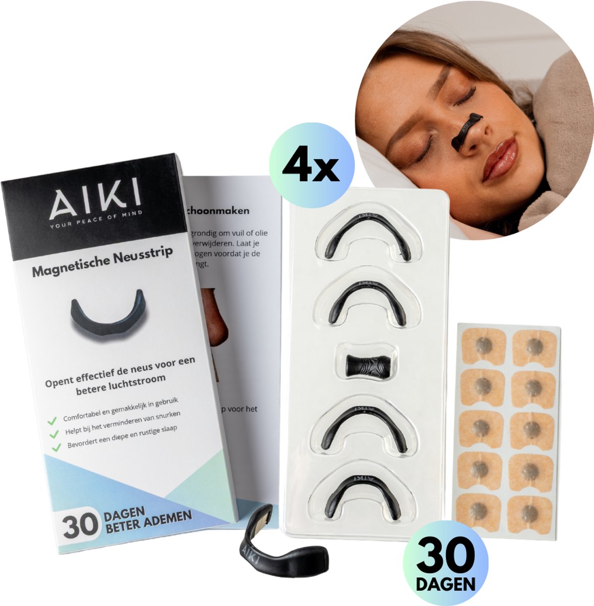 AIKI Magnetische Neusstrip productafbeelding