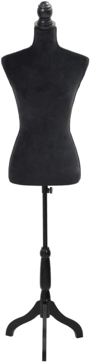 Zylo® Paspop Dames - Paspop - Etalagepop - Zwart - 37cm x 37cm x 168cm