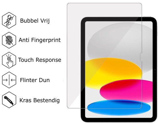 Protection d'écran ChiGuard pour iPad 11 2025 (A16) et iPad 10 2022 (10,9 pouces) - Verre de protection - GuardCover