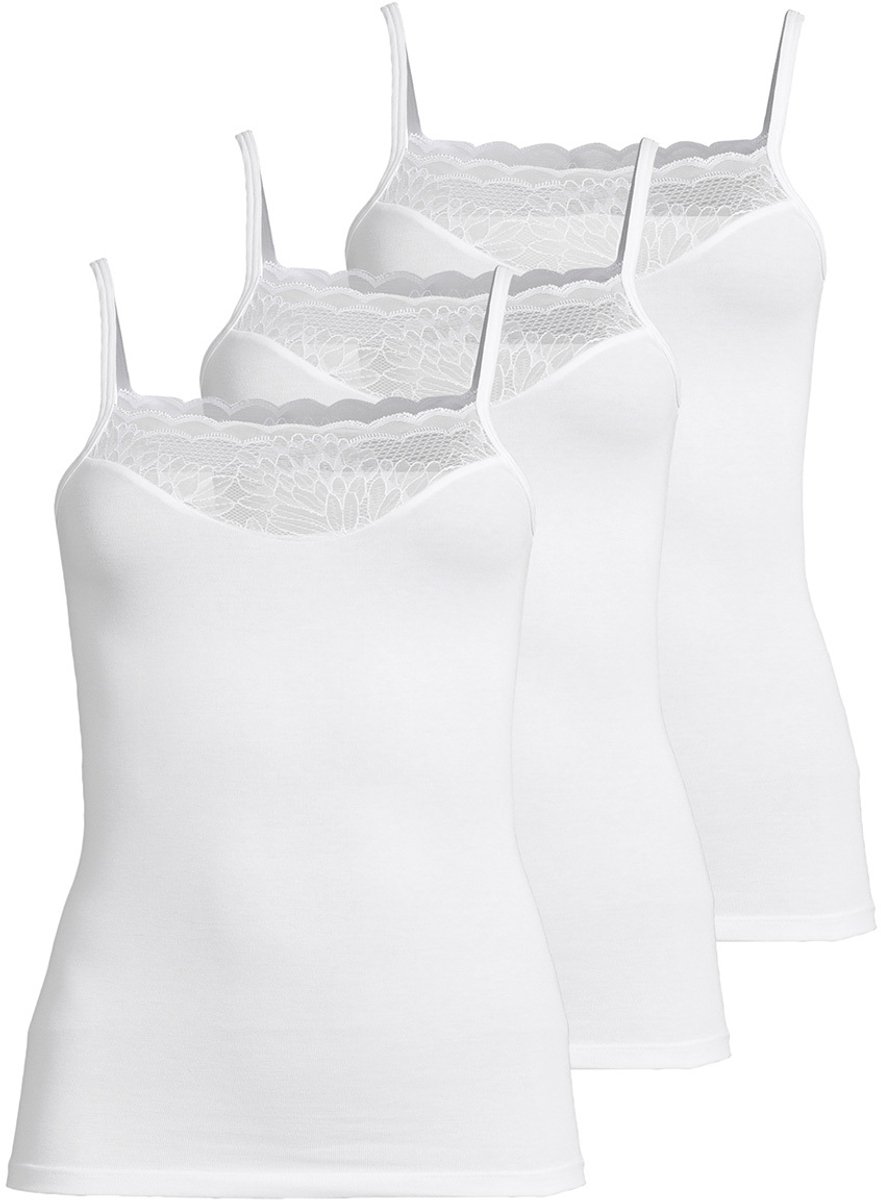 Conta Dames spaghettitop 3 pack Modal