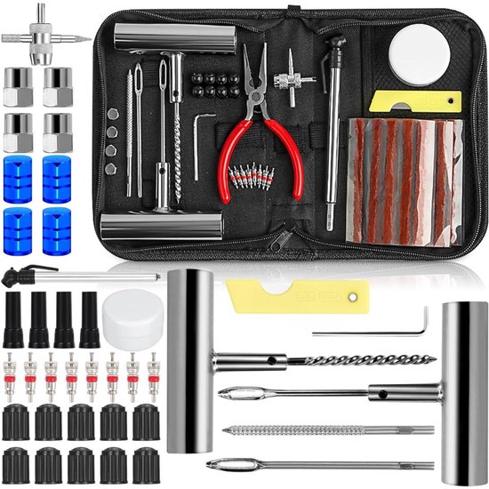 CLGP® Proppenset - Autobanden Reparatie Set - Autobanden Pomp