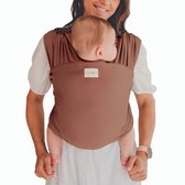 Babylonia Baby Carriers TRICOT-SLEN Écharpe De Portage, 100% Coton Biologique, Porte-Bébé De La Naissance Jusqu'à 4 Ans, Couleur Sierra Brown