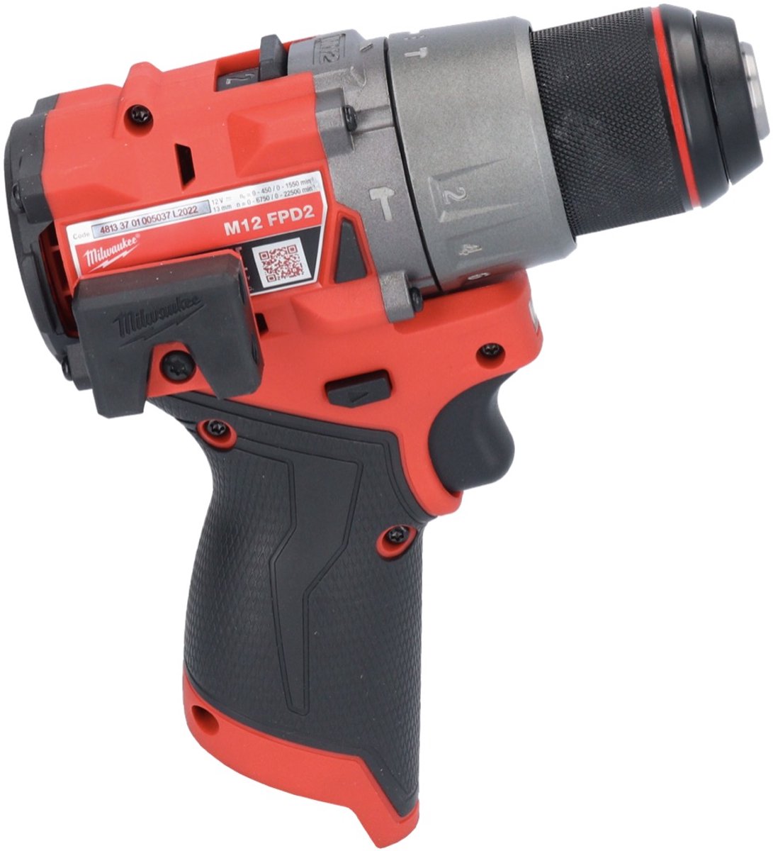 Milwaukee M12 FUEL™ FPD2-0 Compacte Accu Klop-/Schroefboormachine 12V Basic Body - 4933479867 – foto 6