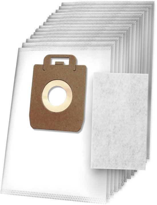 20x Dparts stofzuigerzakken geschikt voor Nilfisk - Select en Power series - met motorfilter - stofzuiger Allergy Special Super - P10 P12 P20 P40 - Elite Classic Comfort Eco Superior - stofzakken - stofzak - zakken - nr. 128389187