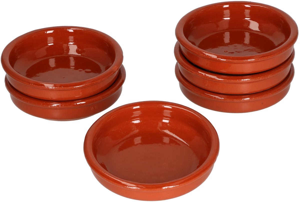 Set van 6 cazuela klei kommen Bruno 10,2cm XS - 33356