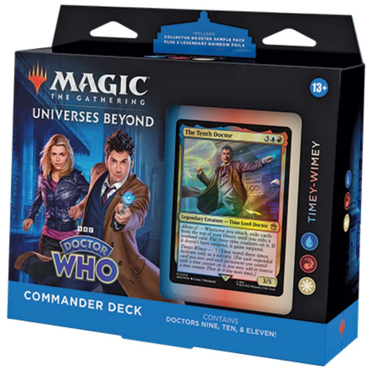 Magic: The Gathering - Doctor Who Commander Deck Assortment (4 Commander Deck) - UK