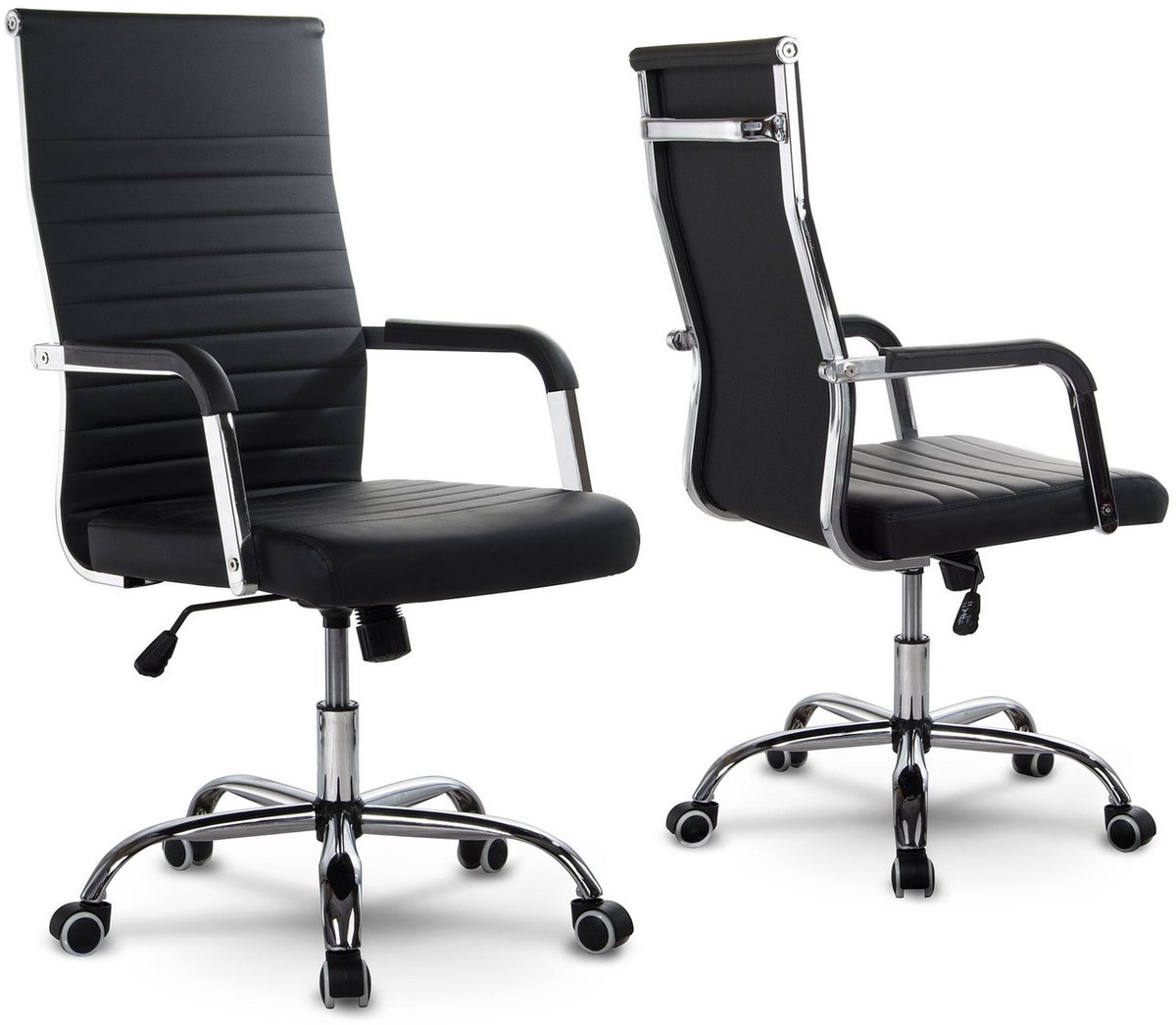 Moderne design Sofotel Boston kantoorfauteuil - zwart