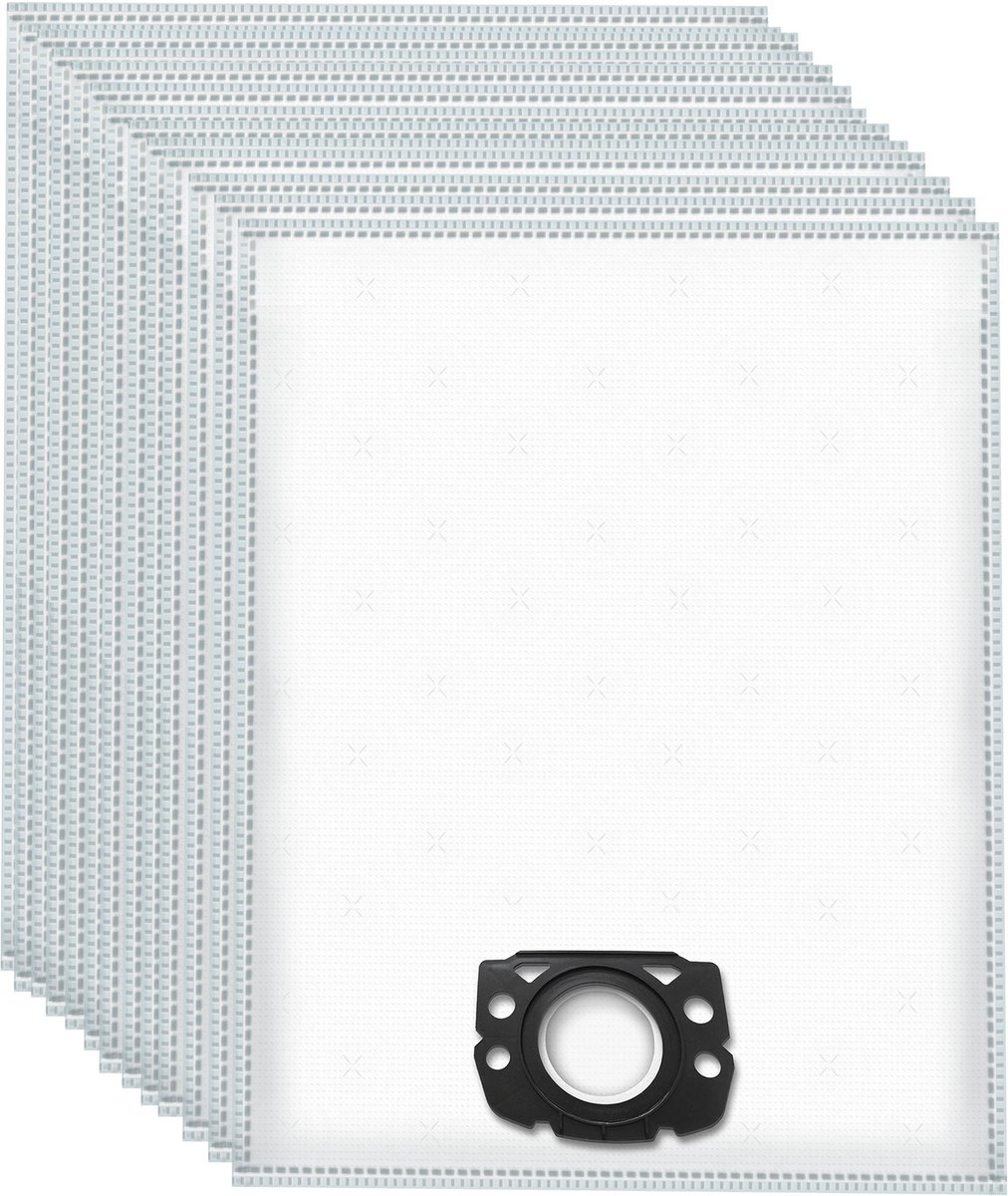 12x Dparts stofzuigerzakken geschikt voor Karcher WD4 MV4 - WD5 MV5 - WD6 MV6 premium series - nr. 2.863-006.0 - 28630060
