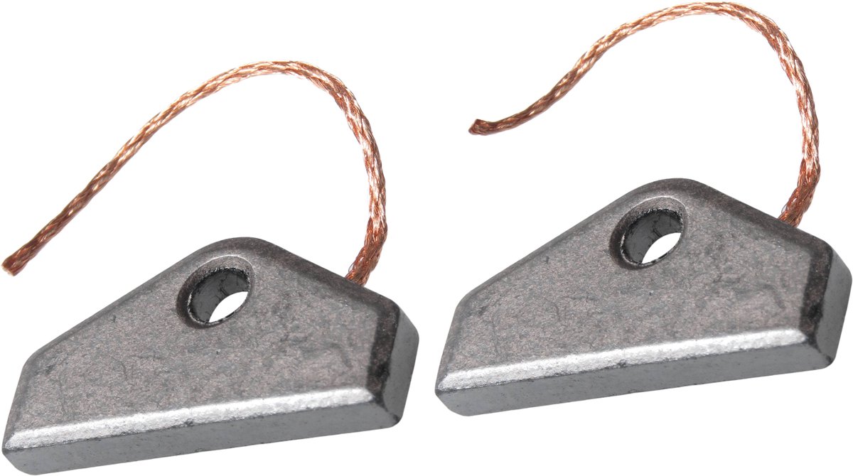 2x Dparts koolborstels geschikt voor Miele wasdroger - 30x16x4mm - droger koolborstel set - nr. 4490382 - 04490382 - 6597490