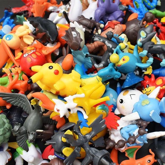 144 Unieke Pokémon Speel Figurines | Gotta Catch 'em All